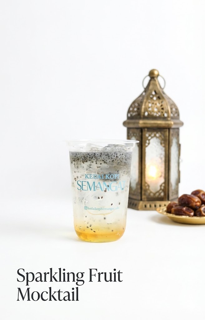 Sparkling Fruit Mocktail